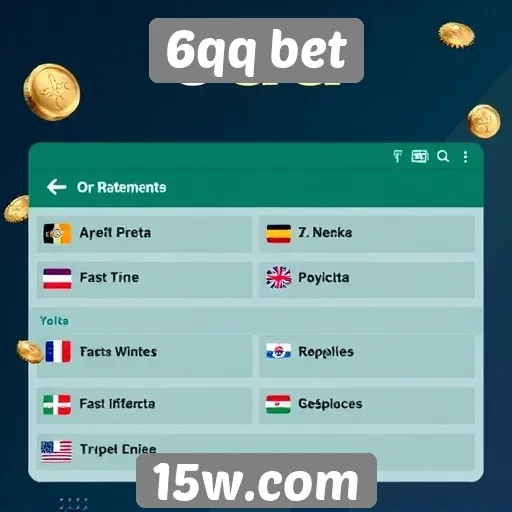 Métodos de pagamento disponíveis na plataforma 6qq bet